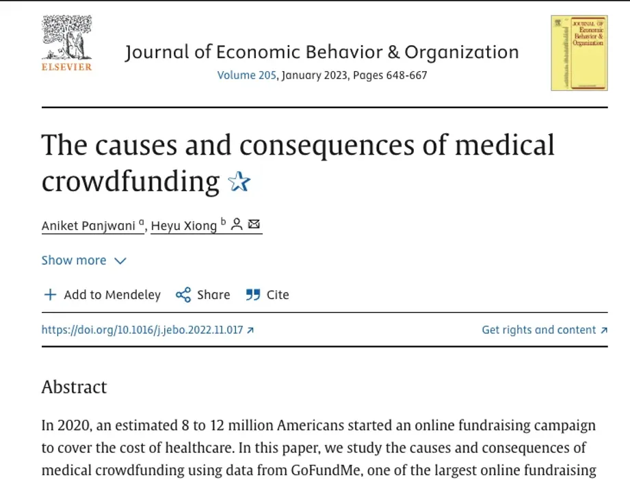 Academic Economics Research